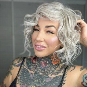 Spotlight Rebel Gypsy Luxury Wig ~ New